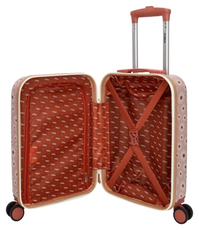 Zebra Trends Adventurer 21492 světle růžový dětský kabinový kufr
