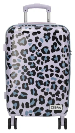 Zebra Trends Travel 21493 S Panter fialový kabinový kufr
