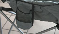 Cattara Židle kempingová skládací LISBOA antracit