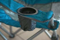 Cattara Židle kempingová skládací LUCCA modrá