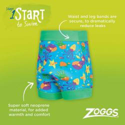 ZOGGS Chlapecké neoprenové plavky SWIMSURE NAPPY SUPER STAR