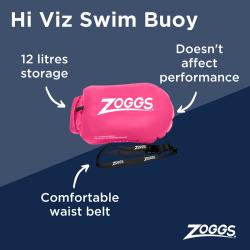 ZOGGS Plavecká bójka a suchý vak HI VIZ SAFETY