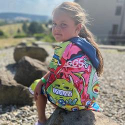 ZOGGS Pončo SQUARE CLOAK TOWEL do 140 cm