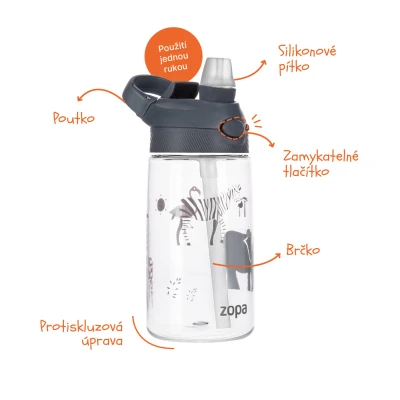 Zopa Láhev tritan sport 480 ml Dino