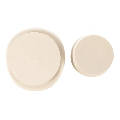 Zopa Silikonová dětská jídelní sada Sand Beige