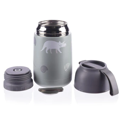 Zopa Termoska na jídlo se silikonovým držákem 620 ml Dino