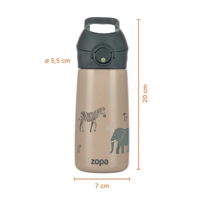 Zopa Termoska na pití s pítkem 400 ml Dino