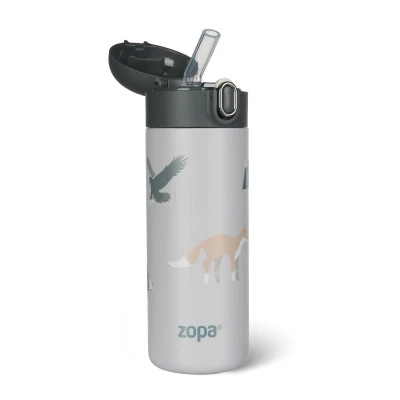 Zopa Termoska na tekutiny s brčkem 400 ml Mountains