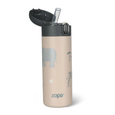 Zopa Termoska na tekutiny s brčkem 400 ml Safari