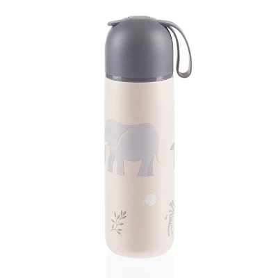 Zopa Termoska na tekutiny se silikonovým držákem 400 ml Safari