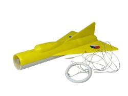 Zvukové letadlo MiG žluté (VÝPRODEJ)