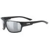 Uvex Sportstyle 233 P Black Mat / Polavision Litemirror Silver (cat. 3)