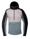 2117 of Sweden GASSKA pánská merino mikina s kapucí, light grey