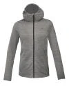 2117 of Sweden HIDE dámská powerstretch mikina s kapucí, black melange