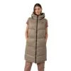 4f dámská vesta VEST-AW23TVESF074-82S-LIGHT BROWN