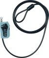 Abus lankový zámek 205/200 černý kódový Abus lankový zámek 205/200 černý kódový