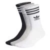 Adidas Originals 3 PACK-CREW SOCK-WHITE/MGREYH/BLACK ponožky Adidas Originals 3 PACK-CREW SOCK-WHITE/MGREYH/BLACK ponožky