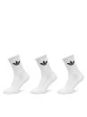 Adidas Originals 3 PACK-CusTre Crw Sck WHITE/BLACK ponožky Adidas Originals 3 PACK-CusTre Crw Sck WHITE/BLACK ponožky