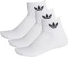 Adidas Originals 3 PACK - MID ANKLE SCK-WHIT ponožky Adidas Originals 3 PACK - MID ANKLE SCK-WHIT ponožky