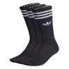 Adidas Originals 3 PACK-SOLID CREW SOCK BLACK/WHITE ponožky Adidas Originals 3 PACK-SOLID CREW SOCK BLACK/WHITE ponožky