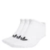 Adidas Originals 3 PACK-TREFOIL LINER-S20273-3 PACK-WHITE/WHITE/BLACK ponožky Adidas Originals 3 PACK-TREFOIL LINER-S20273-3 PACK-WHITE/WHITE/BLACK ponožky