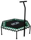 Aga FITNESS Trampolína 130 cm Zelená + madlo Aga FITNESS Trampolína 130 cm Zelená + madlo