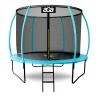 Aga SPORT EXCLUSIVE Trampolína 250 cm světle modrá + ochranná síť + žebřík