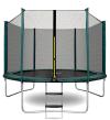Aga SPORT TOP Trampolína 250 cm Dark Green + ochranná síť + žebřík Aga SPORT TOP Trampolína 250 cm Dark Green + ochranná síť + žebřík