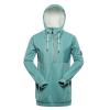 Alpine Pro JARGA dámská zelená lyžařská softshellová bunda