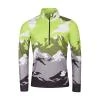 Alpine Pro STANS pánské zelené rychleschnoucí triko