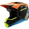 Alpinestars S-M3 FRAY černo-fluo oranžovo-fluo žluto-tyrkysová dětská motokrosová přilba Alpinestars S-M3 FRAY černo-fluo oranžovo-fluo žluto-tyrkysová dětská motokrosová přilba