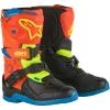 Alpinestars Tech 3S Kids fluo oranžovo-modro-fluo žluto-černé dětské boty na motorku Alpinestars Tech 3S Kids fluo oranžovo-modro-fluo žluto-černé dětské boty na motorku