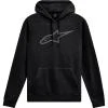 Alpinestars Ageless Hoodie 3 černo-šedá pánská mikina Alpinestars Ageless Hoodie 3 černo-šedá pánská mikina