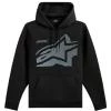 Alpinestars Fasting Hoodie černá pánská mikina Alpinestars Fasting Hoodie černá pánská mikina