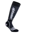 Alpinestars MX Plus černo-bílé ponožky Alpinestars MX Plus černo-bílé ponožky