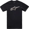 Alpinestars Ageless Shadow CSF černo-bílé 2XL tričko Alpinestars Ageless Shadow CSF černo-bílé 2XL tričko