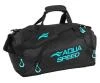 Aqua-Speed Duffle Bag M sportovní taška černá-tyrkysová