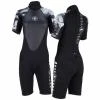 Aqualung Dámský neoprenový short Aqua Lung HYDROFLEX SHORTY 3 mm černá/bílá