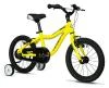 Leader Fox BUBU BOY 16 YELLOW (V-BRAKE/CHAIN) dětské kolo + blikačky zdarma