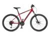 Author Solution 27,5 2023-24 červená/černá/limeta MTB kolo + výbava zdarma