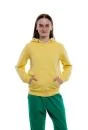Authority H-TEEN ZIP G yellow dívčí mikina se zipem