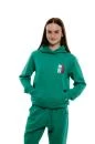 Authority H-TRENDY G green dívčí mikina s kapucí