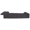 Basic černá silikonová samolepka pod řetěz 52/215/2 mm Basic černá silikonová samolepka pod řetěz 52/215/2 mm