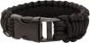 BCB Adventure náramek paracord plast černý