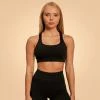 BeastPink Sportovní podprsenka Sense Black