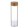 Bergner Lahev skleněná přenosná s bambusovým víkem 600 ml Bergner Lahev skleněná přenosná s bambusovým víkem 600 ml