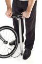BIOLOGIC Post Pump - pumpa v sedlovce pro klasická kola POUZE 27,2 mm stříbrná (VÝPRODEJ)