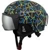 Blizzard Flash Visor junior black/multicolor lyžařská přilba se štítem