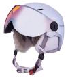 Blizzard W2W Double Visor white matt /orange lens mirror dámská lyžařská helma Blizzard W2W Double Visor white matt /orange lens mirror dámská lyžařská helma