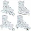 Raven Spirit white/mint dětské brusle 4v1